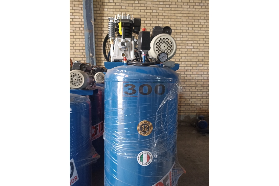 پمپ باد 300لیتری کتابی